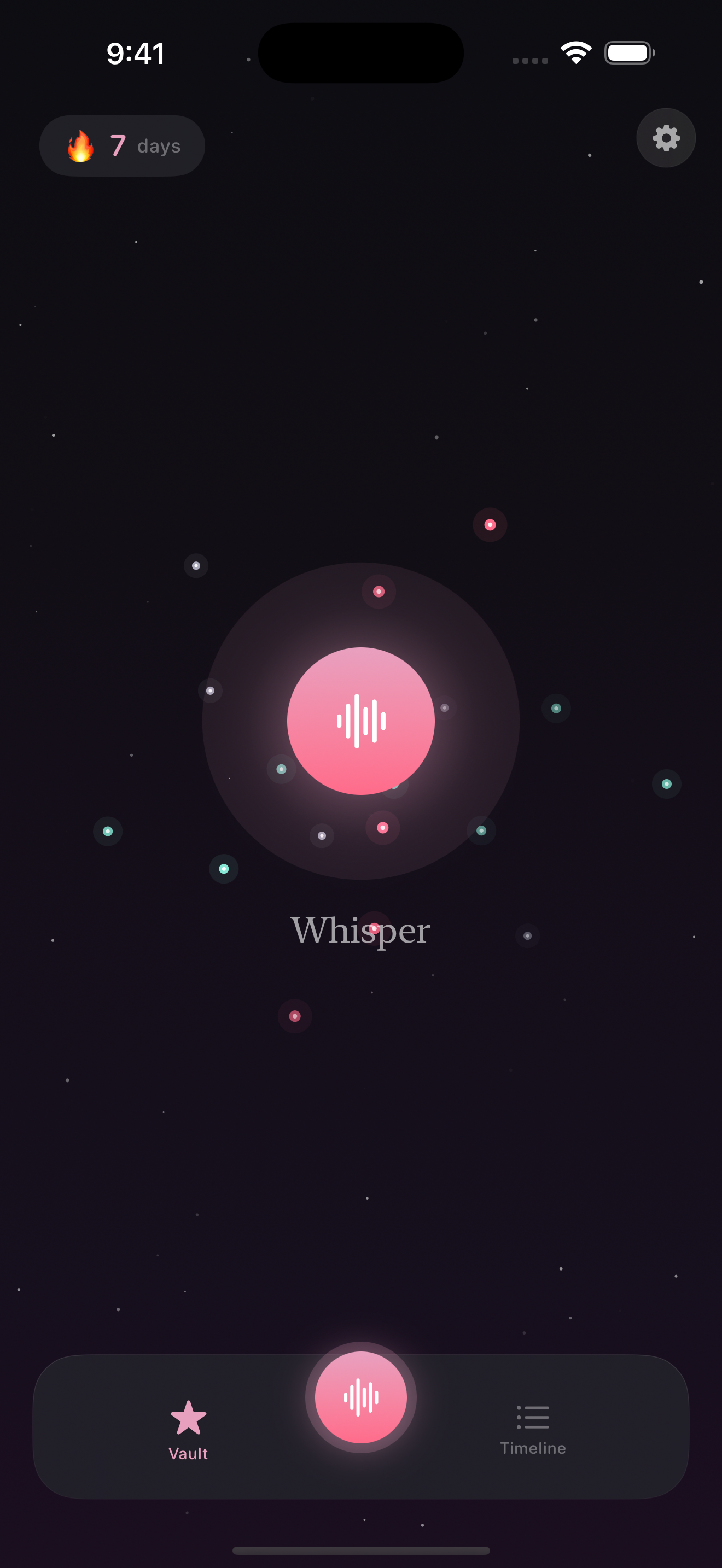 StarWhisper - Your encrypted voice diary in the stars